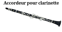 Accordeur pour clarinette
