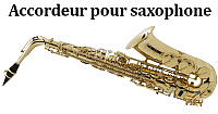Accordeur pour saxophone