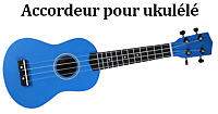 Accordeur pour ukulélé