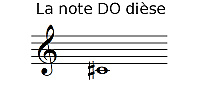 La note DO dièse