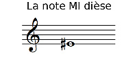 La note MI dièse