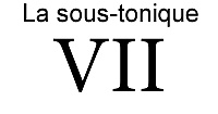 La sous-tonique