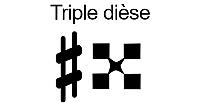 Le triple dièse