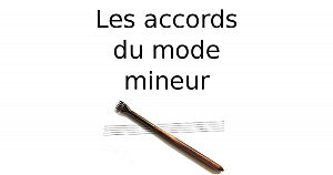 Les accords du mode mineur