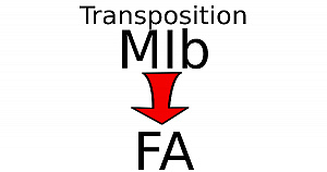 Transposer une partition en MI bémol pour un instrument en FA