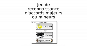 Accords majeurs ou mineurs?