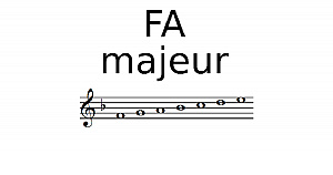 Gamme de FA Majeur