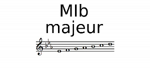 Gamme de MI bémol Majeur