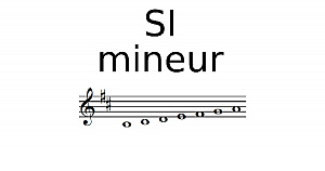Gamme de SI mineur