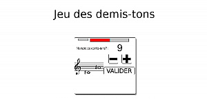 Jeu des demi-tons