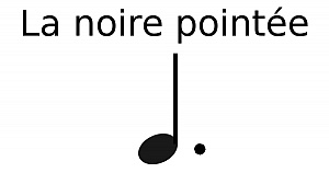 La noire pointée