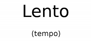 Lento (tempo)