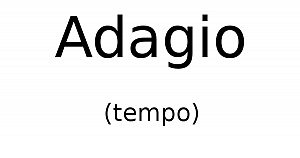 Adagio (tempo)