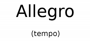 Allegro (tempo)