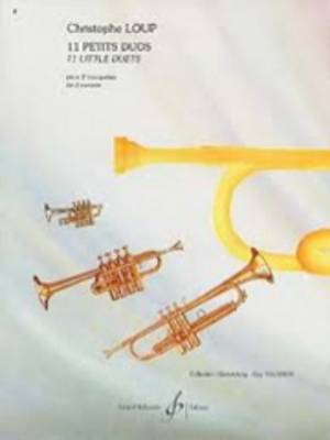 11 petits duos pour trompette ou cornet couverture 11 petits duos pour trompette ou cornet couverture