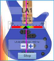 Accorder sa guitare basse électrique : la corde de LA1 Accorder sa guitare basse électrique : la corde de LA1