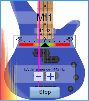 Accorder sa guitare basse électrique : la corde de MI1 Accorder sa guitare basse électrique : la corde de MI1