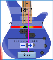 Accorder sa guitare basse électrique : la corde de Ré2 Accorder sa guitare basse électrique : la corde de Ré2