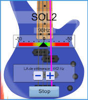 Accorder sa guitare basse électrique : la corde de SOL2 Accorder sa guitare basse électrique : la corde de SOL2