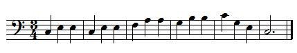 exemple de ligne de basse d'une valse exemple de ligne de basse d'une valse