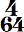 chiffrage de mesure 4/64