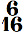 chiffrage de mesure 6/16