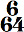 chiffrage de mesure 6/64