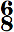 chiffrage de mesure 6/8