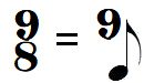 Chiffrage de mesure 9/8 (extrapolation)