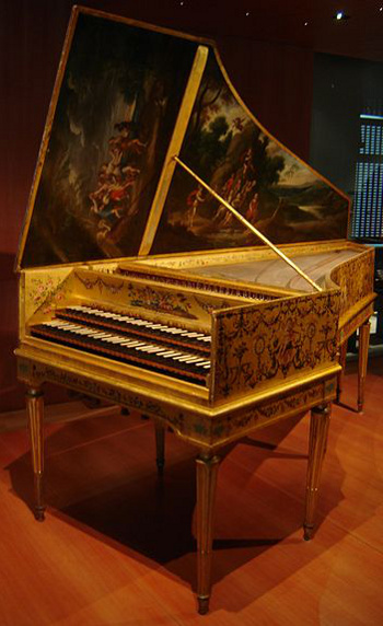 Clavecin par Andreas Ruckers (Anvers, 1646) ravalé par Pascal Taskin (Paris, 1780)
