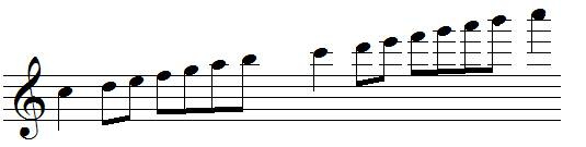 clefs de SOL octava