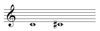 demi-ton chromatique