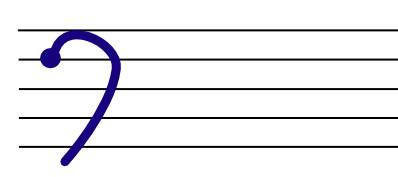 dessiner une clef de FA