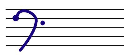 dessiner une clef de FA
