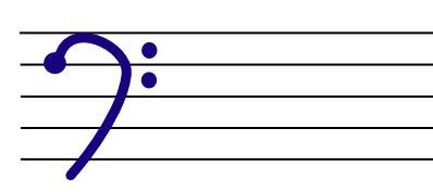 dessiner une clef de FA