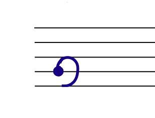 Dessiner une clef de SOL, étape trois