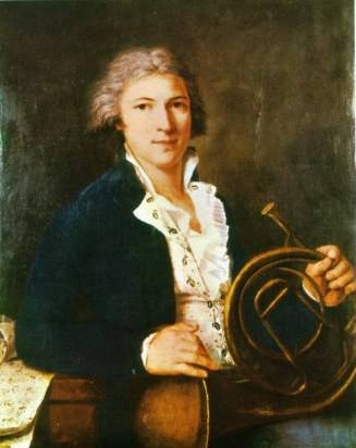 cor naturel, Portrait du corniste Frédéric Nicolas Duvernoy (1765-1838)