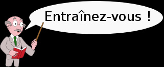 entraînez-vous entraînez-vous