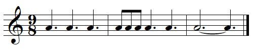 Mesure à 9/8