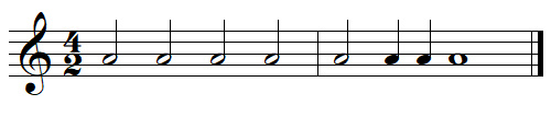 Mesure à 4/2