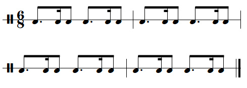 Rythmes ternaires, leçon n°3, la sicilienne, exercice n°2
