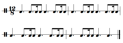 Rythmes ternaires, leçon n°3, la sicilienne, exercice n°4