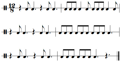 Exercice de rythme n°8 de la leçon n°4