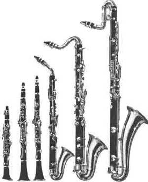 La famille des clarinettes La famille des clarinettes