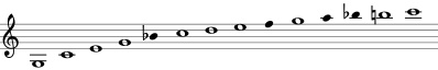 sons des la série harmonique, trompette naturelle en UT