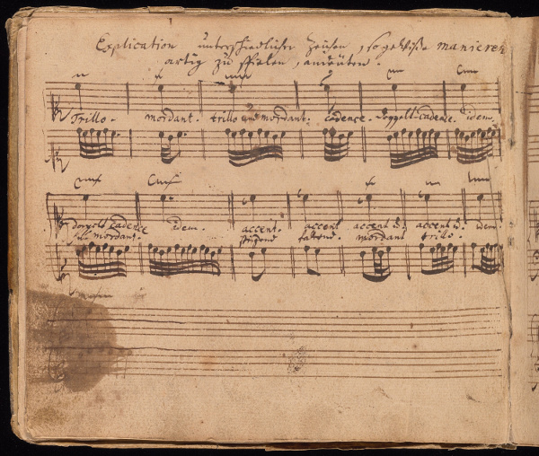 Klavierbüchlein für Wilhelm Friedemann Bach de J.S. BACH