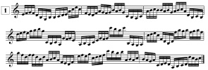 Lecture de notes pour violon à imprimer, En doubles-croches (de G3 à C6) Lecture de notes pour violon à imprimer, En doubles-croches (de G3 à C6)