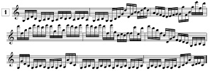 Lecture de notes pour violon à imprimer, En doubles-croches (de G3 à G6) Lecture de notes pour violon à imprimer, En doubles-croches (de G3 à G6)