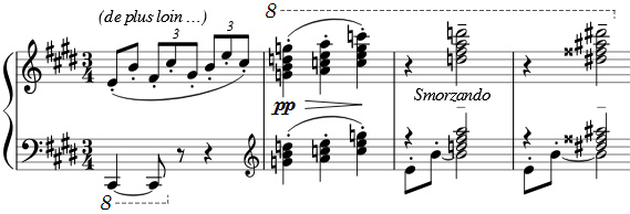 étude n°10, livre 2, Pour Les Sonorités opposées de Claude Debussy