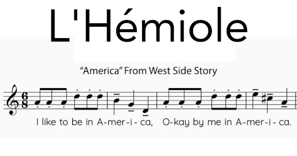 L'hémiole